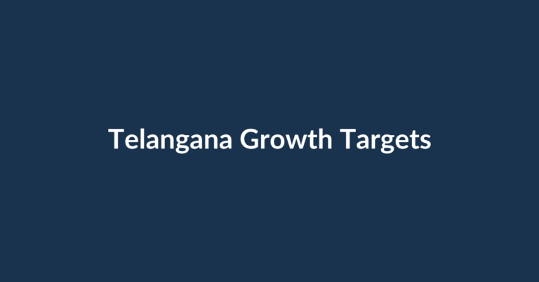 Revanth Reddy Sets Out Telangana's Long-Term Economy Goals illustrated title card